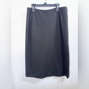 Lafayette 148 New York Black Pencil Skirt- Size 8